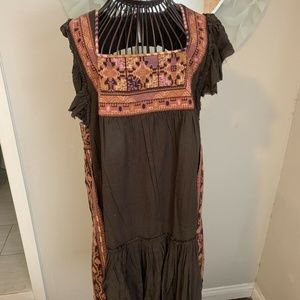 Free People "Day Glow Mini Dress” Size L